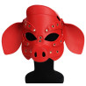 Kinky Puppy Masque Pig Grox Rouge